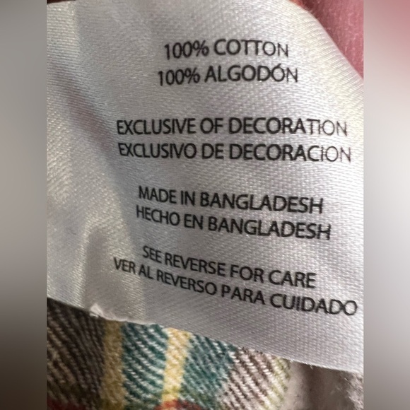 288. EDDIE BAUER Bristol Men's Flannel Shirt in Rust Plaid M - Picture 6 of 11